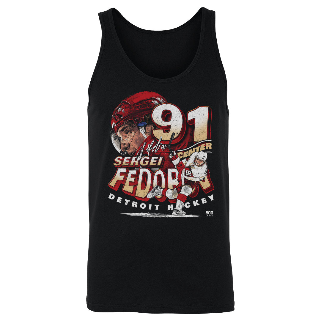 Sergei Fedorov Detroit Player Name WHT
