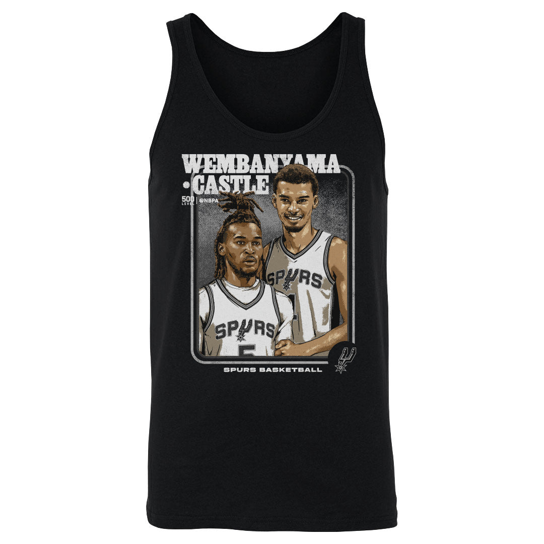 Victor Wembanyama & Stephon Castle San Antonio Spurs Step Brothers WHT