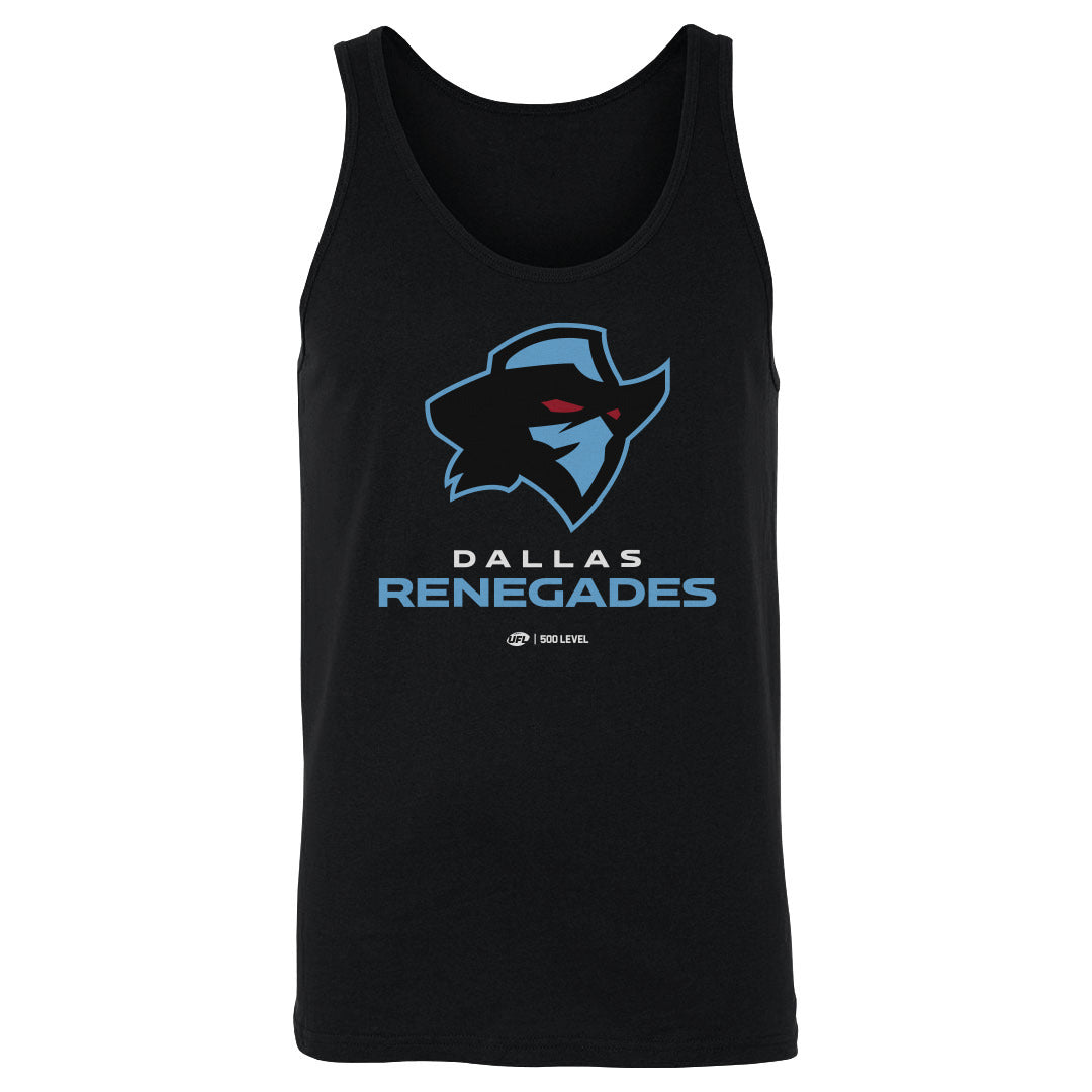 Dallas Renegades Primary Logo WHT