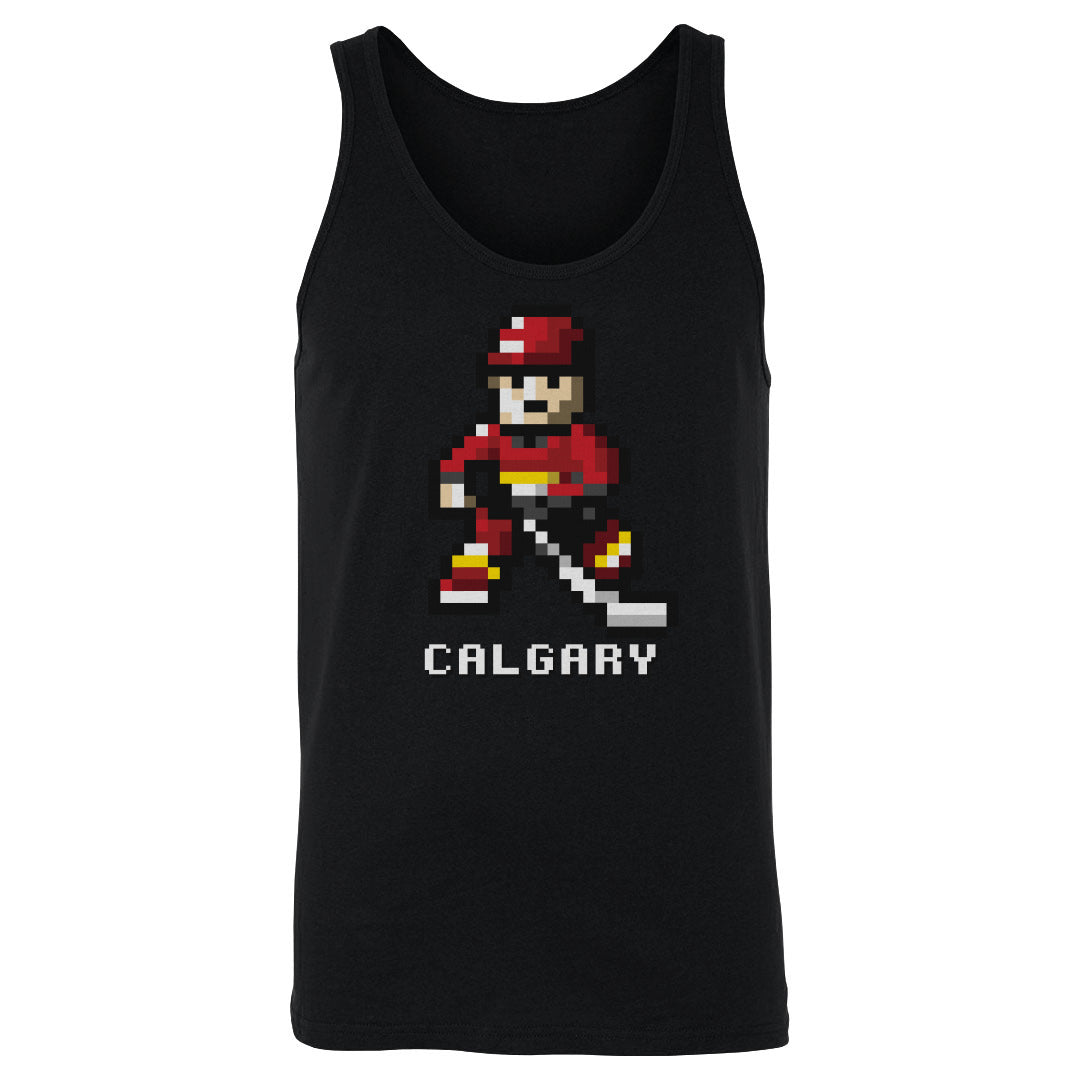 Calgary Hockey 8-bit WHT