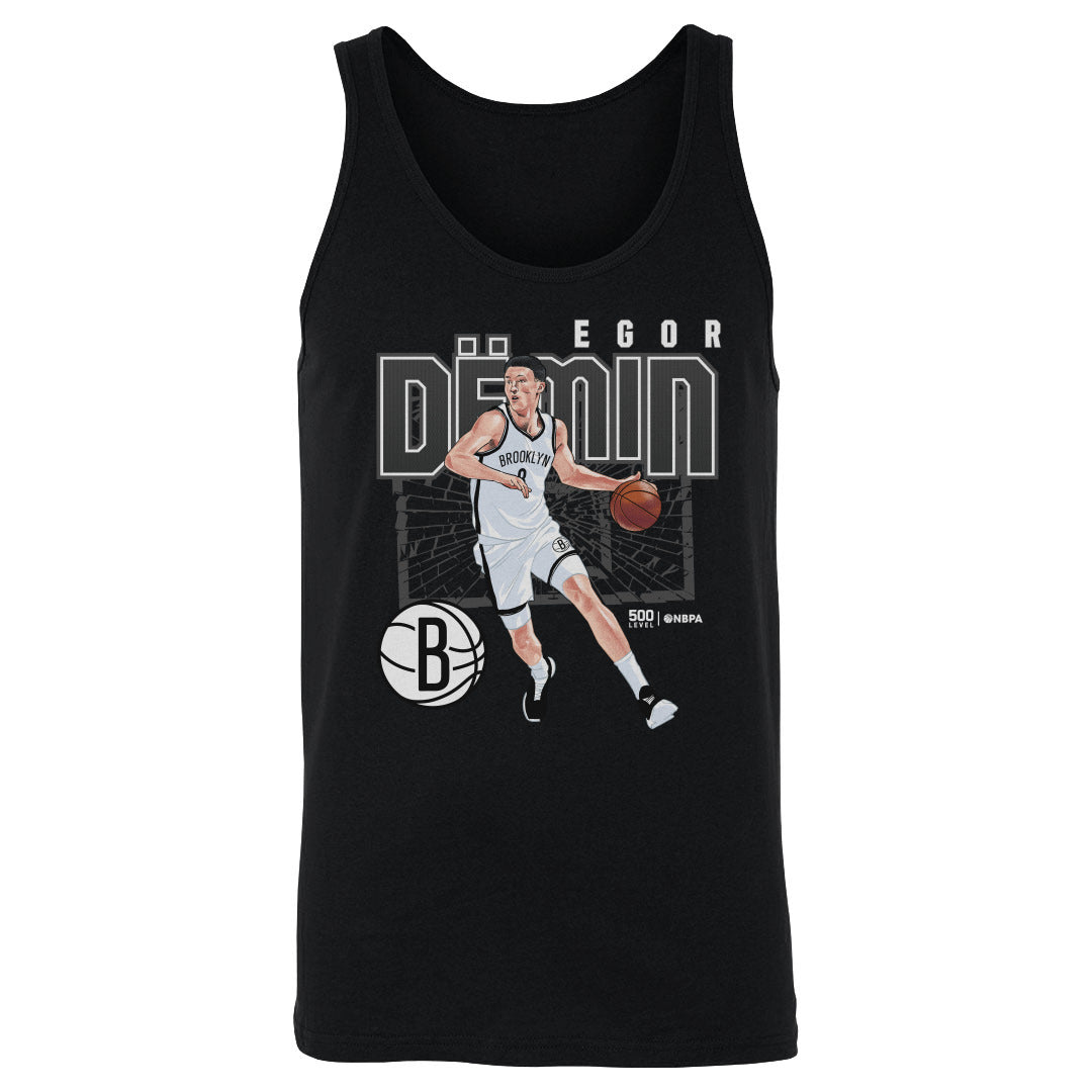 Egor Demin Brooklyn Nets Shattered WHT