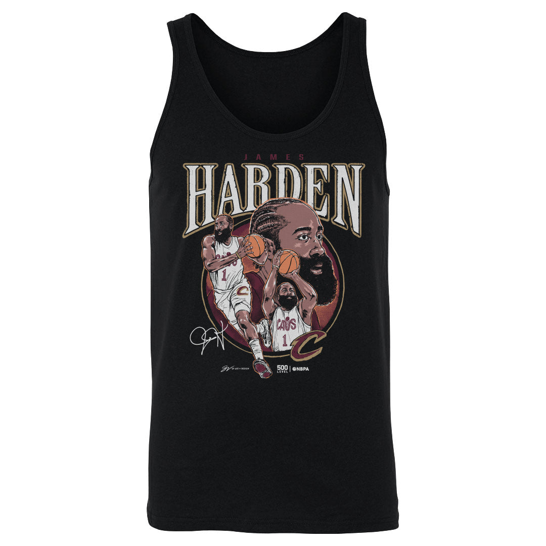 James Harden Cleveland Cavaliers Trio WHT