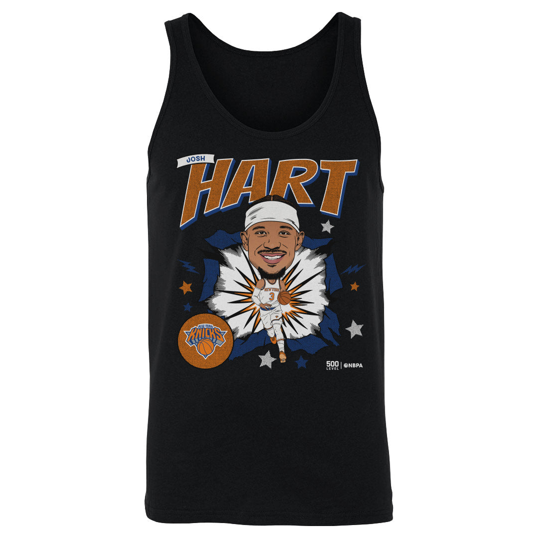 Josh Hart New York Knicks Caricature WHT