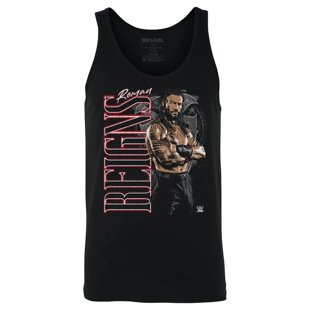 Roman Reigns WWE Vertical Name WHT