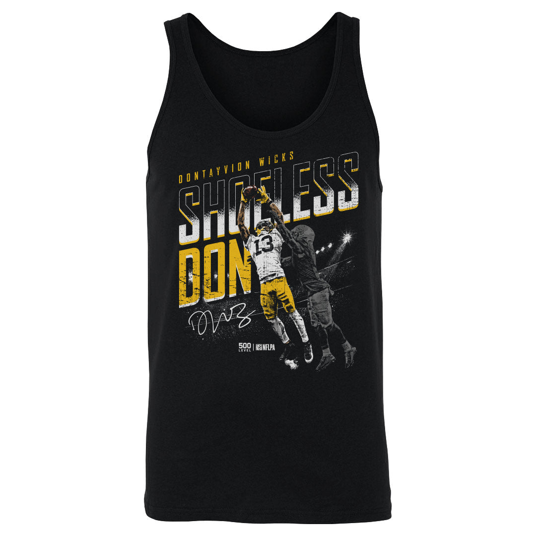 Dontayvion Wicks Green Bay Shoeless Catch WHT