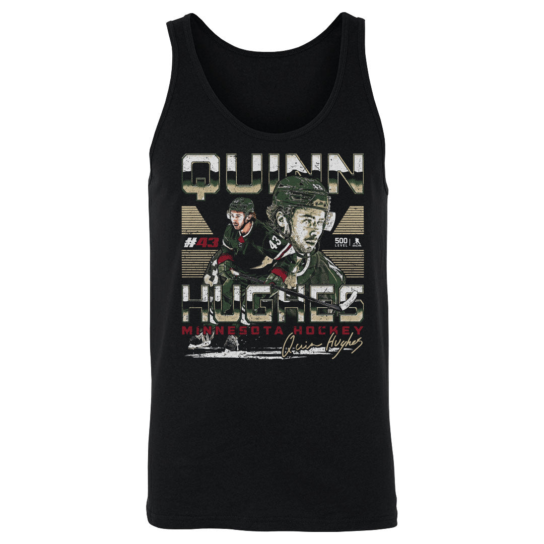 Quinn Hughes Minnesota Dual WHT