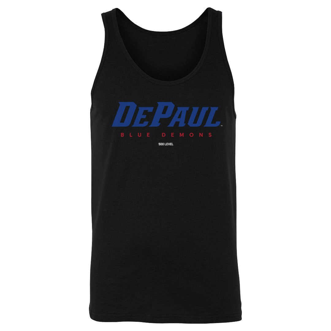 DePaul Blue Demons Wordmark Blue Demons WHT