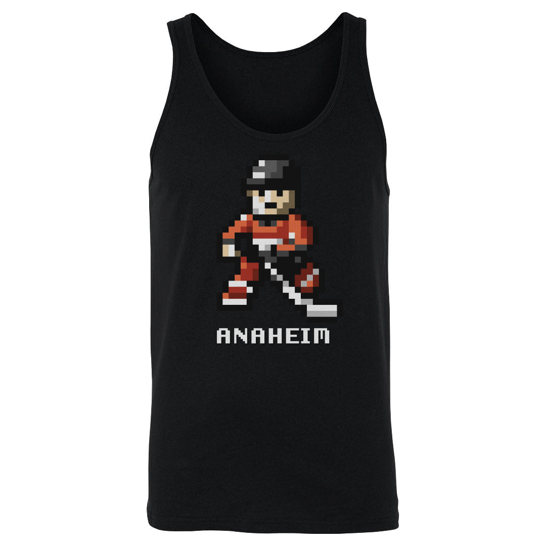 Anaheim Hockey 8-bit WHT