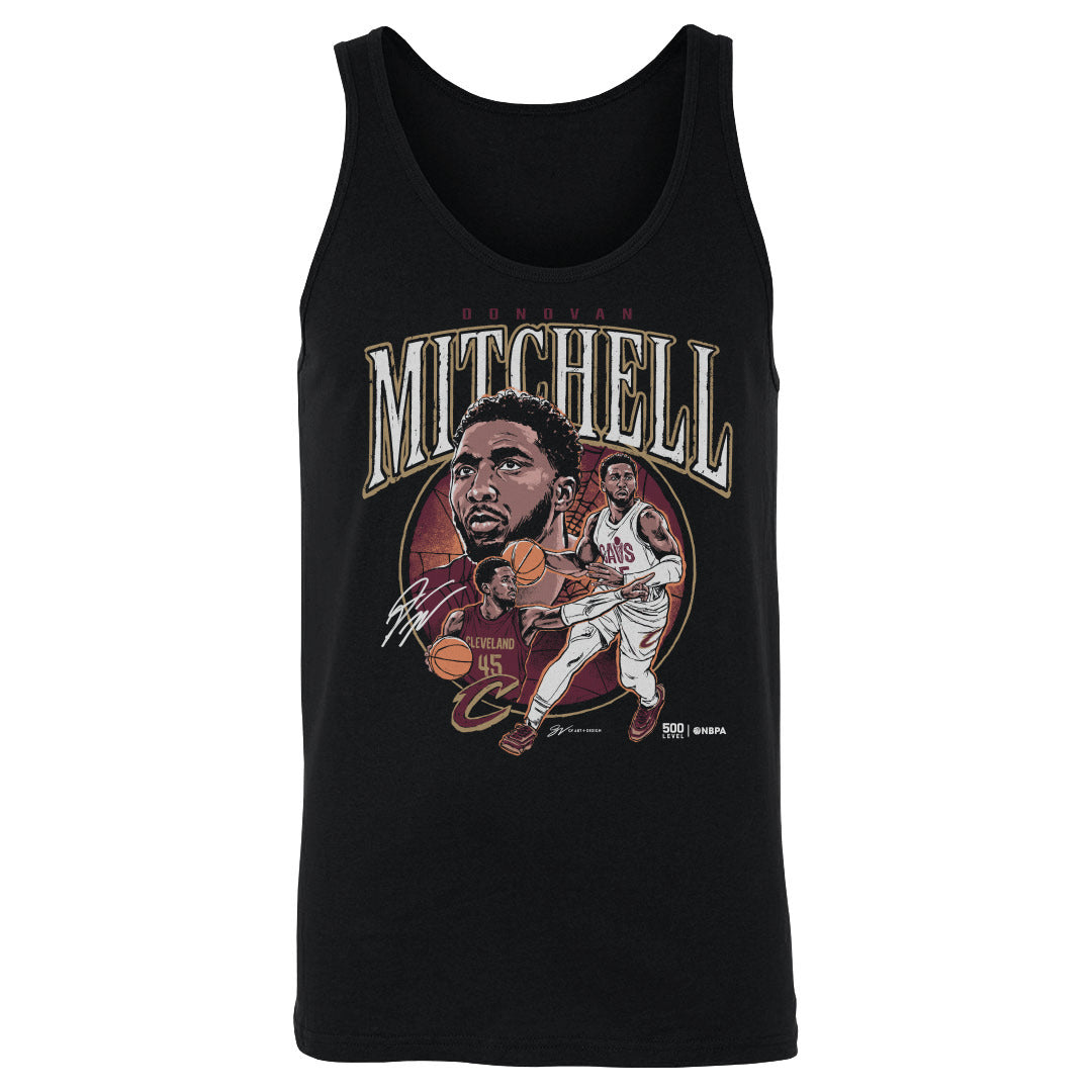 Donovan Mitchell Cleveland Cavaliers Trio WHT