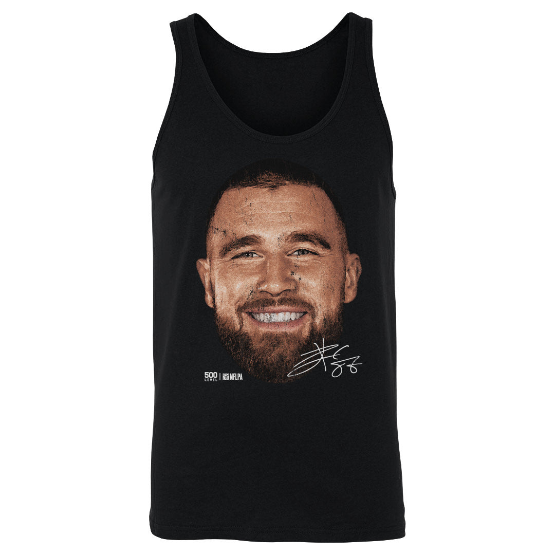Travis Kelce Kansas City Vintage Head WHT