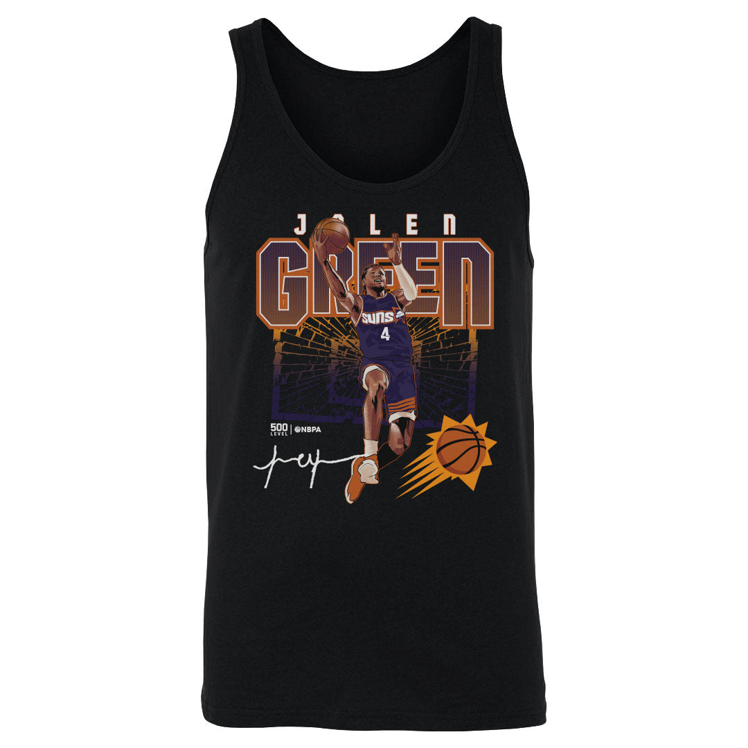 Jalen Green Phoenix Suns Shattered WHT