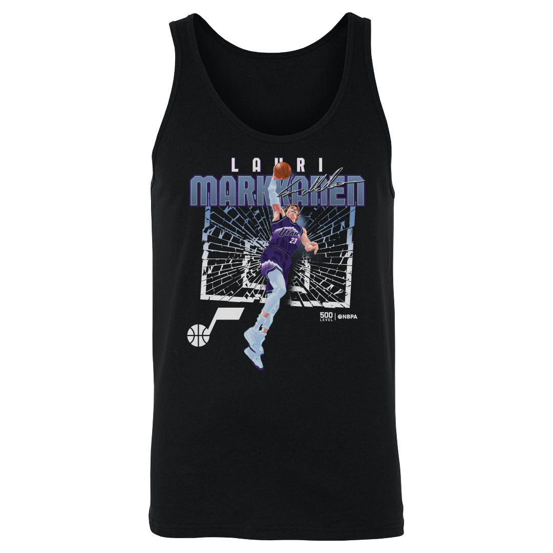 Lauri Markkanen Utah Jazz Shattered WHT