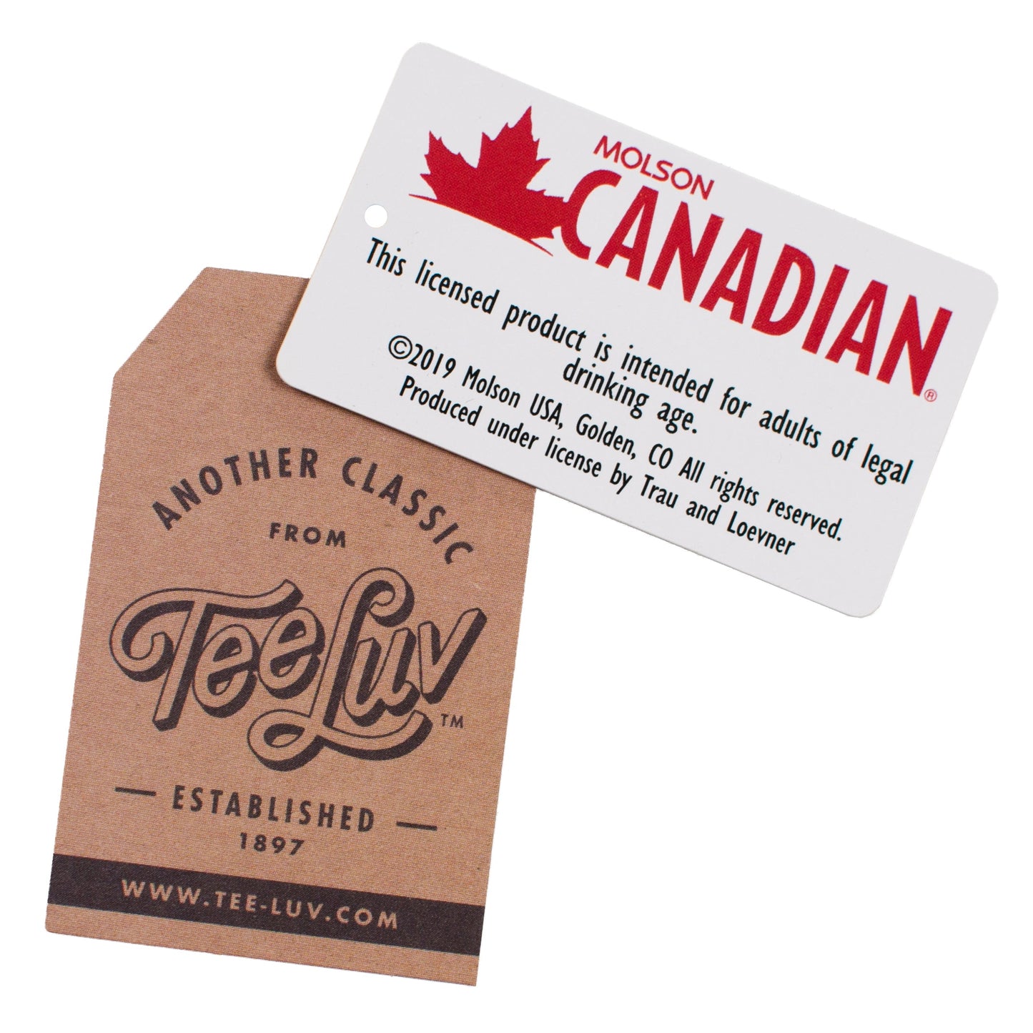 Molson Canadian Beer Mens T Shirt White