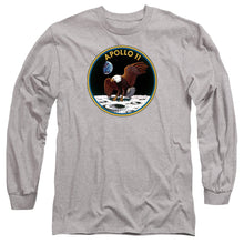 Load image into Gallery viewer, Nasa Apollo 11 Mens Long Sleeve Shirt Athletic Heather