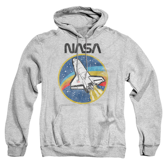 Nasa Shuttle Mens Hoodie Athletic Heather