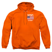 Load image into Gallery viewer, Nasa Cadet Mens Hoodie Orange