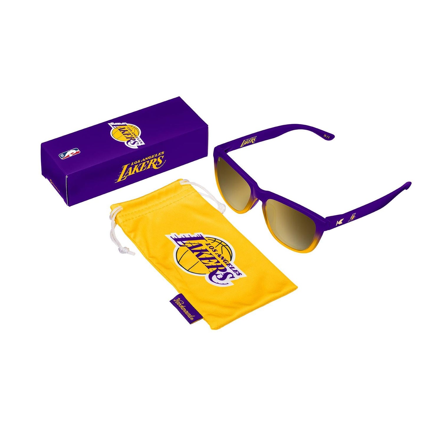 Los Angeles Lakers Officially Licensed Knockaround Sunglasses