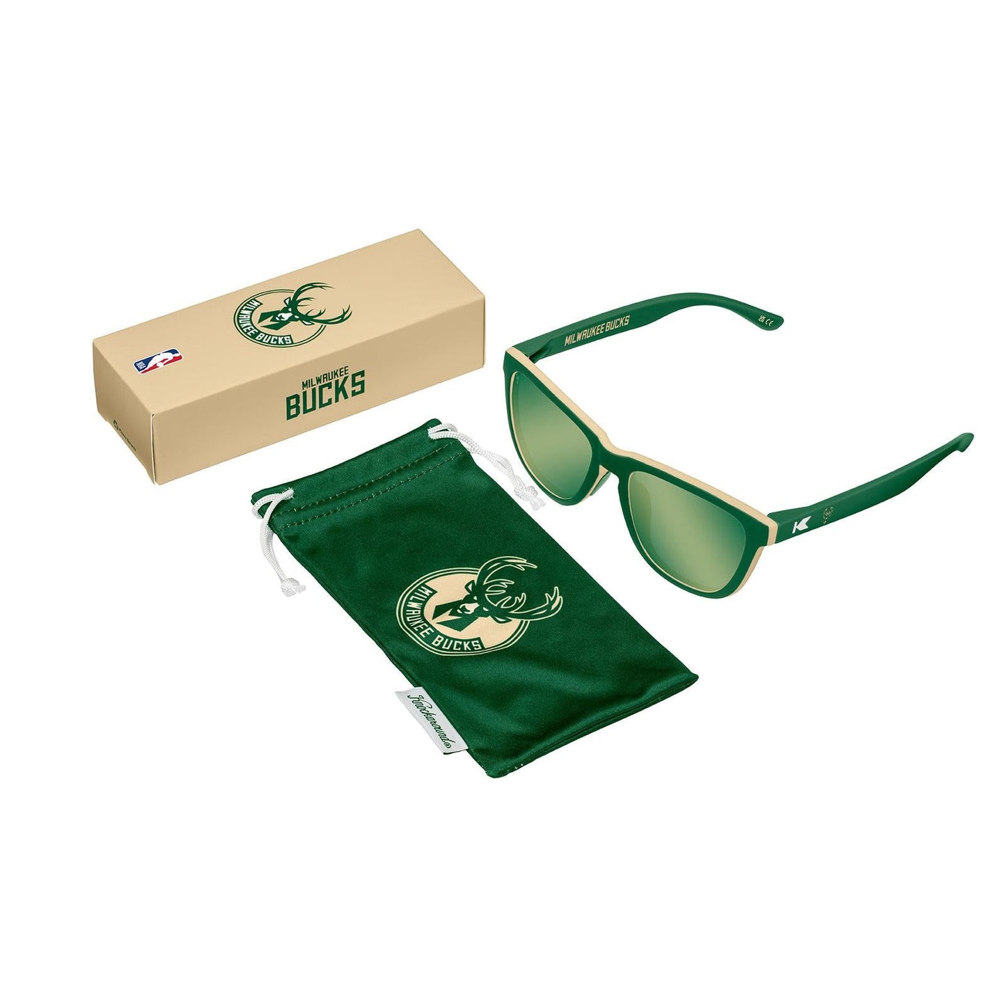 Milwaukee Bucks Officially Licensed Knockaround Sunglasses