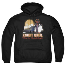 Load image into Gallery viewer, Knight Rider Full Moon Mens Hoodie Black