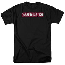 Load image into Gallery viewer, Warehouse 13 Logo Mens T Shirt Black