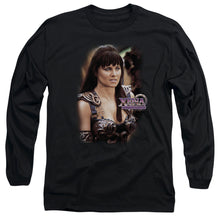 Load image into Gallery viewer, Xena Warrior Princess Mens Long Sleeve Shirt Black
