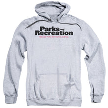 Load image into Gallery viewer, Parks And Rec Logo Mens Hoodie Athletic Heather