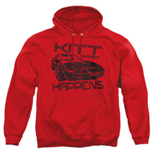 Load image into Gallery viewer, Knight Rider Kitt Happens Mens Hoodie Red