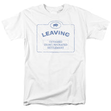 Load image into Gallery viewer, Warehouse 13 Now Leaving Univille Mens T Shirt White