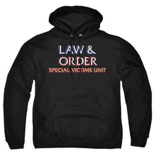 Load image into Gallery viewer, Law And Order Svu Logo Mens Hoodie Black