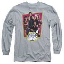Load image into Gallery viewer, Saved By The Bell Saved Cast Mens Long Sleeve Shirt Athletic Heather Officially Licensed