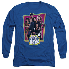 Load image into Gallery viewer, Saved By The Bell Saved Cast Mens Long Sleeve Shirt Royal Blue