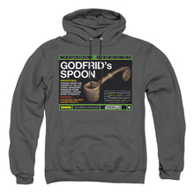 Load image into Gallery viewer, Warehouse 13 Godfrid Spoon Mens Hoodie Charcoal