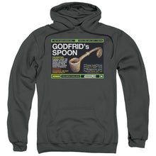 Load image into Gallery viewer, Warehouse 13 Godfrid Spoon Mens Hoodie Charcoal