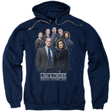 Load image into Gallery viewer, Law And Order Svu Team Mens Hoodie Navy