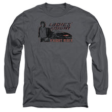 Load image into Gallery viewer, Knight Rider Ladies Knight Mens Long Sleeve Shirt Charcoal Officially Licensed