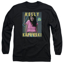 Load image into Gallery viewer, Saved By The Bell Kelly Kapowski Mens Long Sleeve Shirt Black