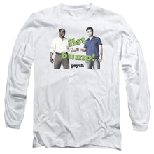 Load image into Gallery viewer, Psych Bump It Mens Long Sleeve Shirt White