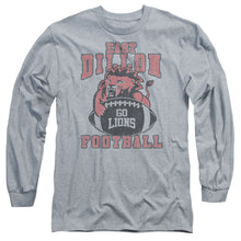 Load image into Gallery viewer, Friday Night Lights Go Lions Mens Long Sleeve Shirt Heather Athletic Heather