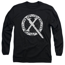 Load image into Gallery viewer, Xena Sigil Mens Long Sleeve Shirt Black