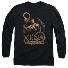 Load image into Gallery viewer, Xena Royalty Mens Long Sleeve Shirt Black