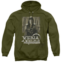 Load image into Gallery viewer, Xena Honored Mens Hoodie Military Green