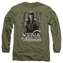 Load image into Gallery viewer, Xena Honored Mens Long Sleeve Shirt Military Green