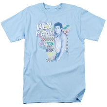 Load image into Gallery viewer, Saved By The Bell Hey Mama Mens T Shirt Light Blue