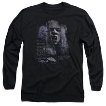 Load image into Gallery viewer, Grimm Lady Hexenbeast Mens Long Sleeve Shirt Black Black