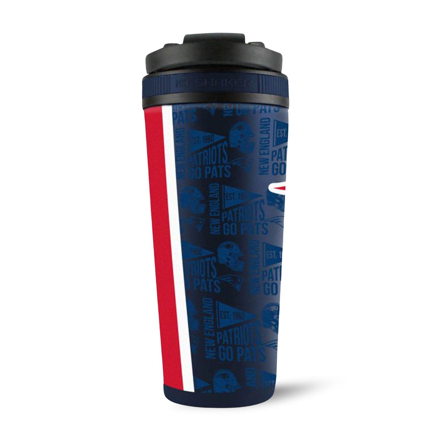 New England Patriots 26oz Ice Shaker Cup Officially Licensed