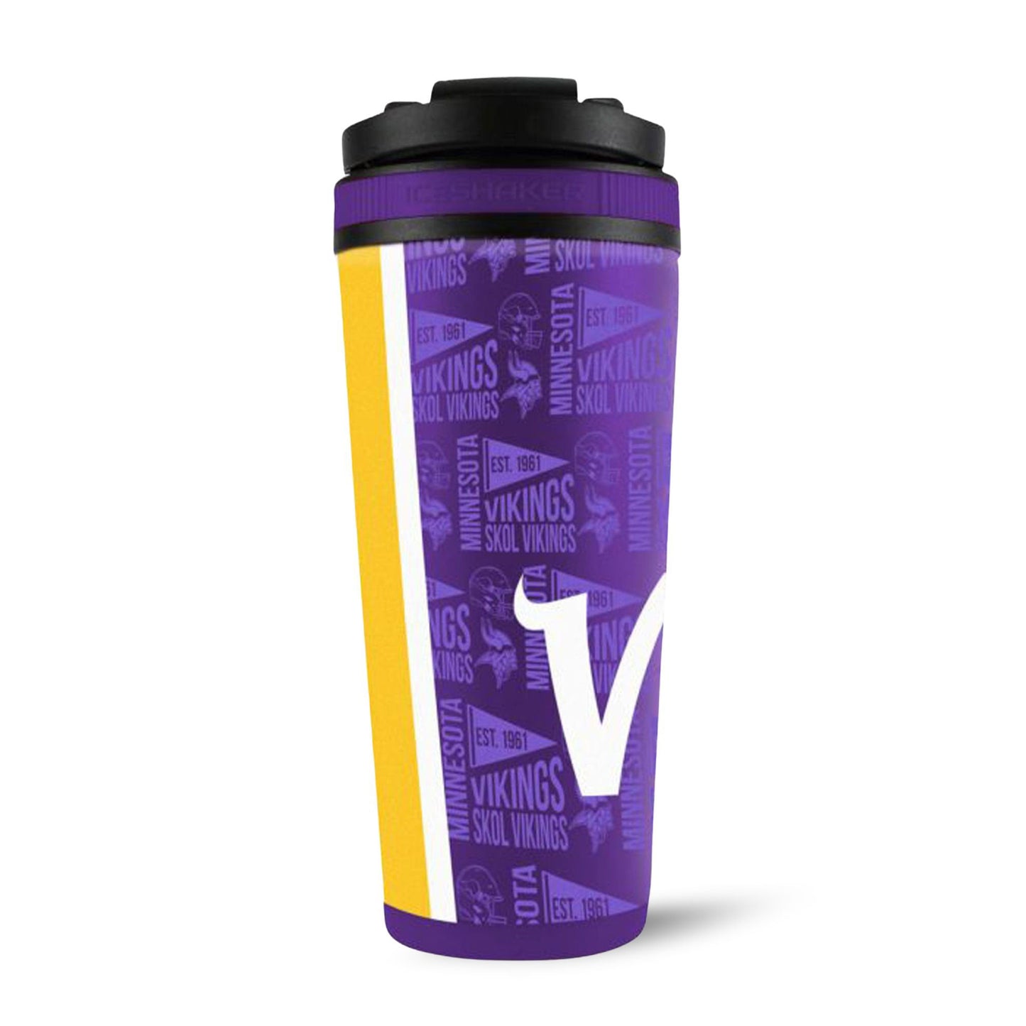 Minnesota Vikings 26oz Ice Shaker Cup Officially Licensed