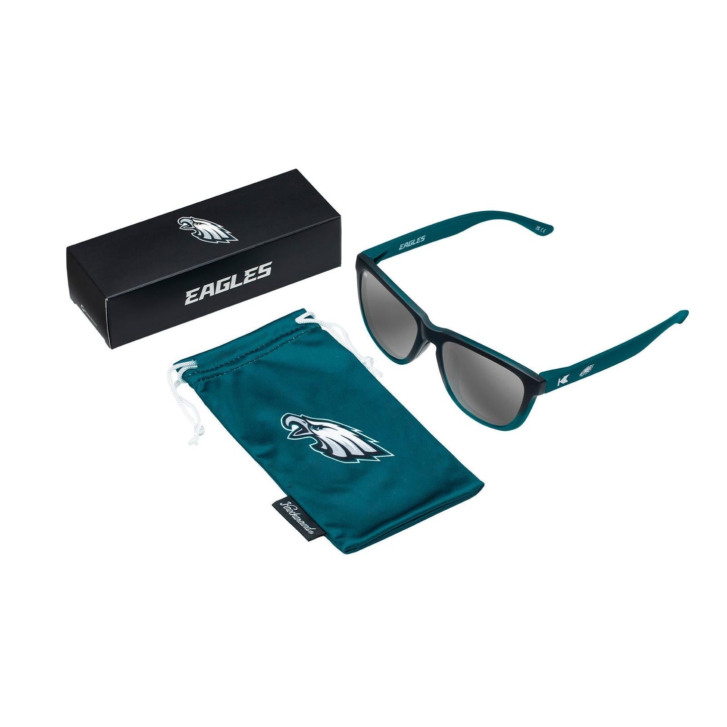 Philadelphia Eagles Premiums Sport Officially Licensed Knockaround Sunglasses
