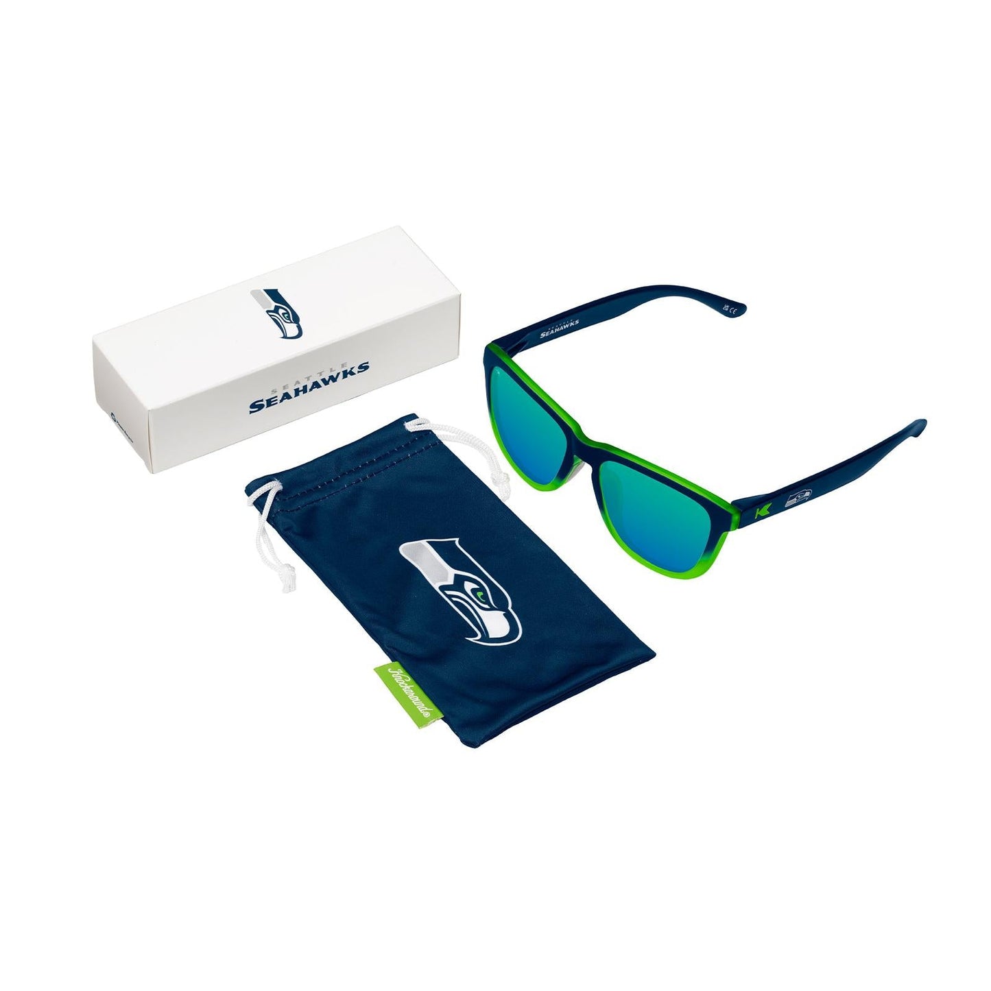 Seattle Seahawks Premiums Sport Officially Licensed Knockaround Sunglasses