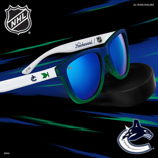 Vancouver Canucks Officially Licensed Knockaround Sunglasses