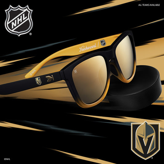 Vegas Golden Knights Officially Licensed Knockaround Sunglasses